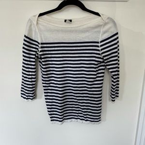 J crew three quarter sleeve top
